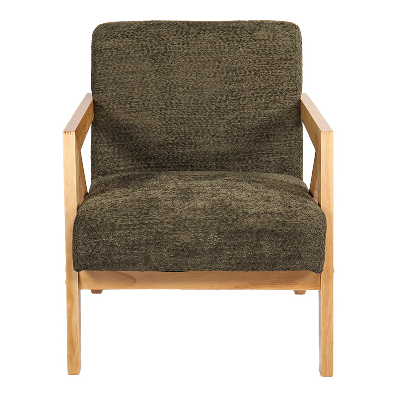 Fotoliu Garifa, Tesatura, 79x75x75 cm - Verde