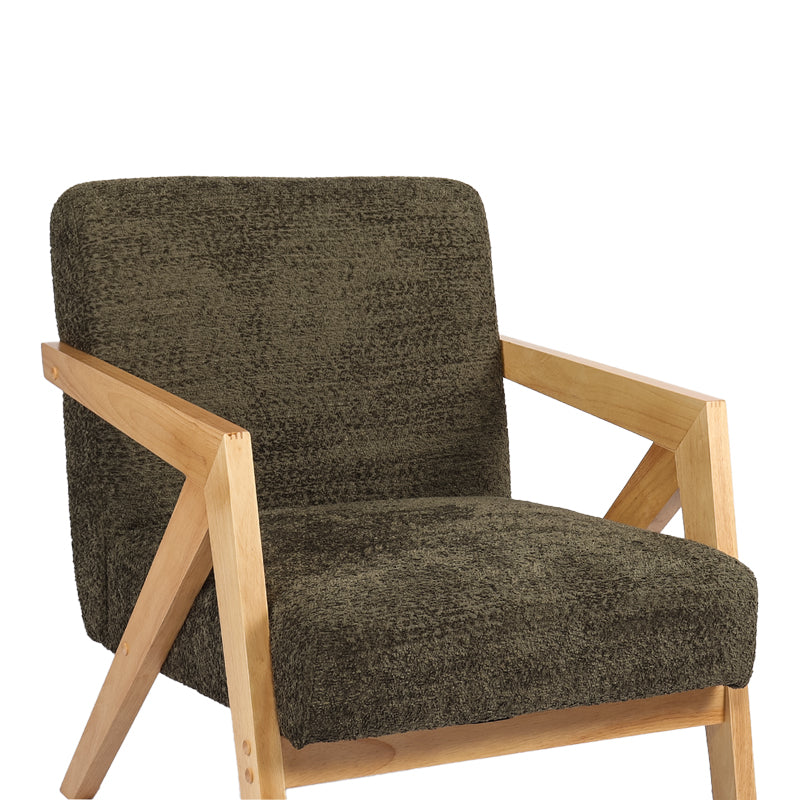 Fotoliu Garifa, Tesatura, 79x75x75 cm - Verde