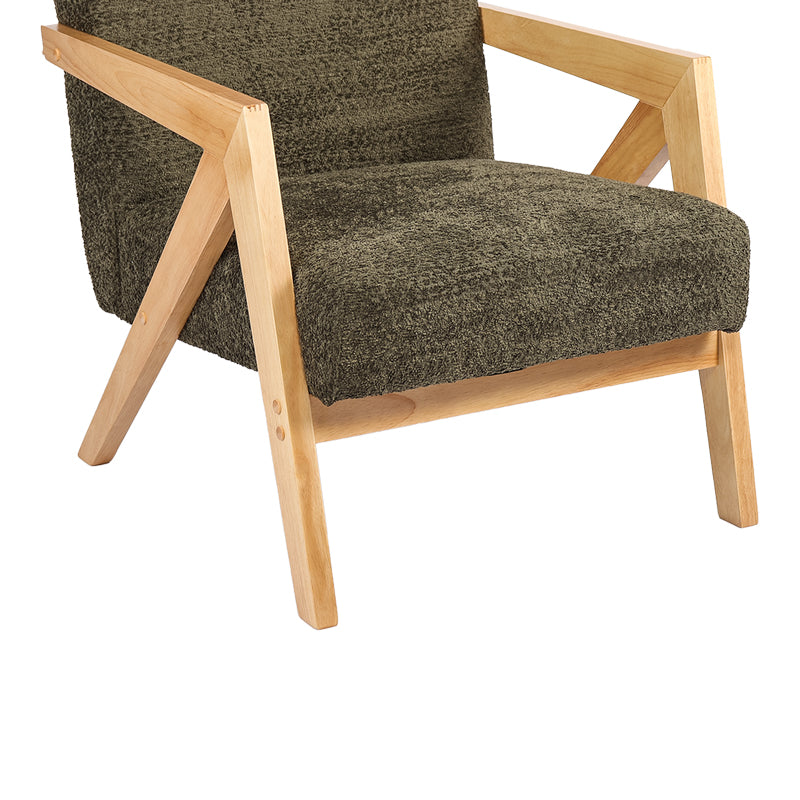 Fotoliu Garifa, Tesatura, 79x75x75 cm - Verde
