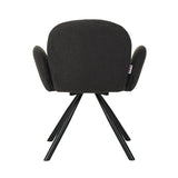 Fotoliu Garzele din teddy, Alb - Gri, 68x66x82 cm - Gri