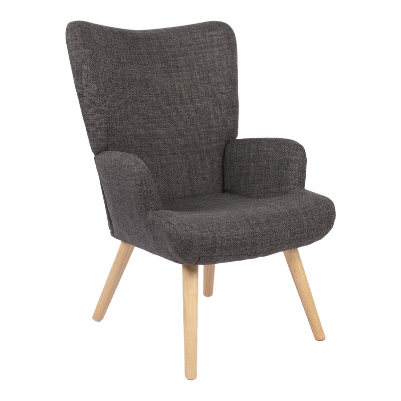 Fotoliu Gerlina, Picioare lemn natural, Diverse culori, 71x64x94 cm - Fotoliu Gerlina, Picioare lemn natural, Diverse culori, 71x64x94 cm - 393-000001
