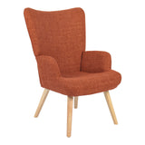 Fotoliu Gerlina, Picioare lemn natural, Diverse culori, 71x64x94 cm - Fotoliu Gerlina, Picioare lemn natural, Diverse culori, 71x64x94 cm - 393-000030