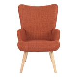 Fotoliu Gerlina, Picioare lemn natural, Diverse culori, 71x64x94 cm - Teracota