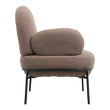 Fotoliu Jaycob boucle, 74x71x83 cm - Maro
