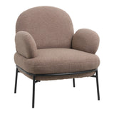 Fotoliu Jaycob boucle, 74x71x83 cm - Fotoliu Jaycob boucle, 74x71x83 cm - 110-000061