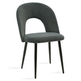 Fotoliu Jonah catifea, picioare, negre, Diverse culori, 57x55 cm - Fotoliu Jonah catifea, picioare, negre, Diverse culori, 57x55 cm - 101-000001