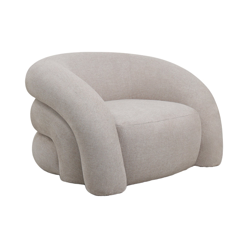 Fotoliu Lexy, Crem - Gri, 99x88x62 cm - Fotoliu Lexy, Crem - Gri, 99x88x62 cm - 110-000067