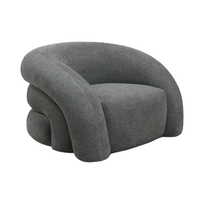 Fotoliu Lexy, Crem - Gri, 99x88x62 cm - Fotoliu Lexy, Crem - Gri, 99x88x62 cm