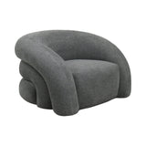 Fotoliu Lexy, Crem - Gri, 99x88x62 cm - Fotoliu Lexy, Crem - Gri, 99x88x62 cm