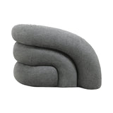 Fotoliu Lexy, Crem - Gri, 99x88x62 cm - Gri