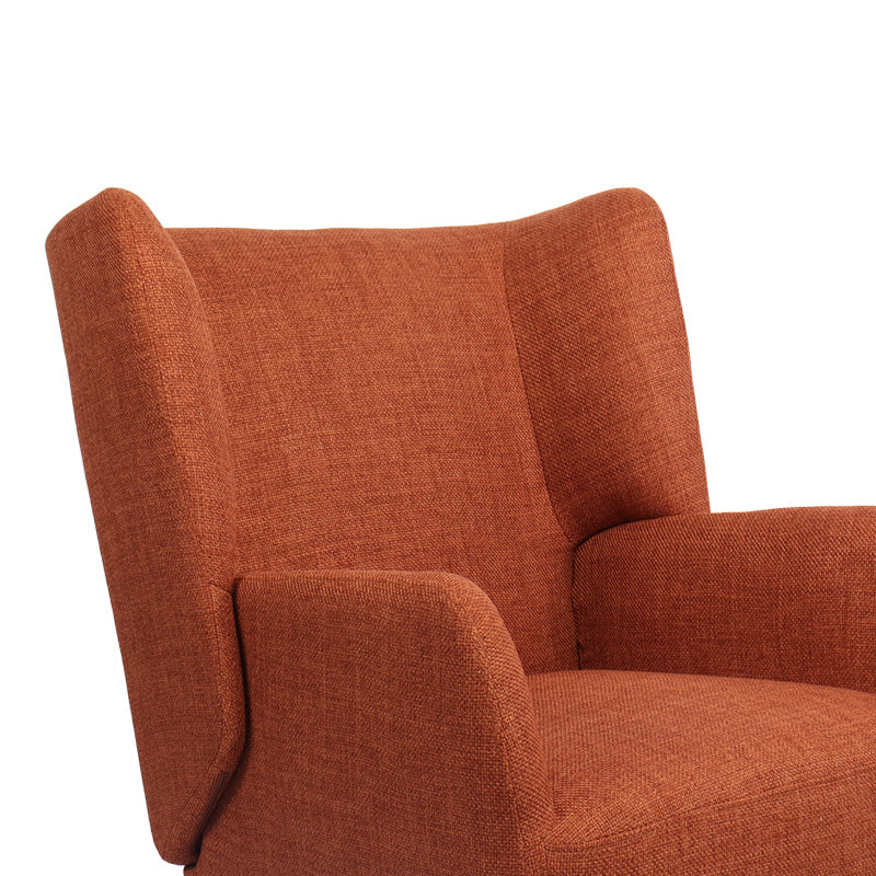 Fotoliu Mareta, Tesatura, 83x80x99 cm - Teracota