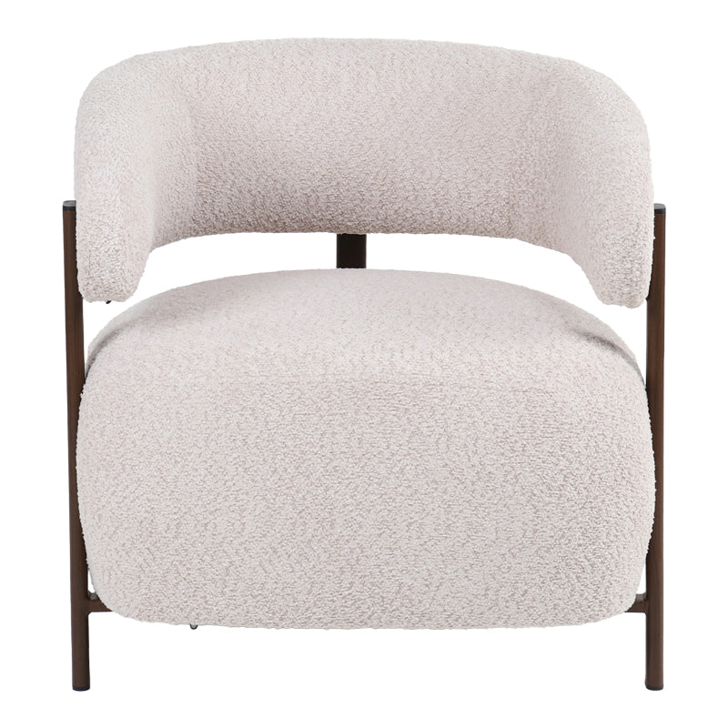 Fotoliu Melita, bouclé, Diverse culori, 69x65x69 cm - Bej | SKU: 255-000094 | Fotoliu Melita, bouclé, 69x65x69 cm, varianta Bej, produs pentru amenajarea locuinței, disponibil online în România la CasaMob