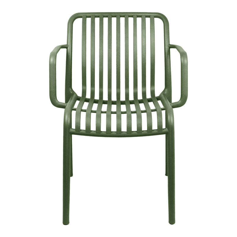 Fotoliu modern Zoi cu design elegant, Verde închis, 55x57x79 cm