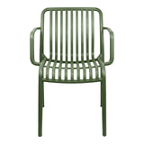 Fotoliu modern Zoi cu design elegant, Verde închis, 55x57x79 cm