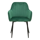 Fotoliu Noor, Catifea, Diverse culori, 58x58x86 cm - Verde