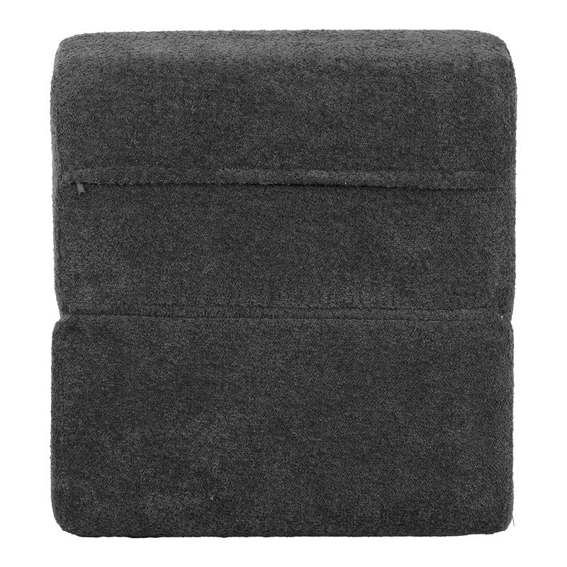 Fotoliu-Pat cu functie extensibila Ferderina, Gri Închis, 66x102x73 cm