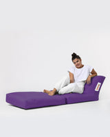 Fotoliu Puf Extensibil, Garden Bean Bag Large, 55x40x40 cm - Violet