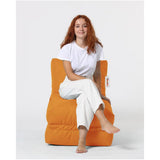 Fotoliu Puf Extensibil, Garden Bean Bag Large, 55x40x40 cm - Portocaliu