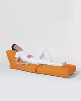 Fotoliu Puf Extensibil, Garden Bean Bag Large, 55x40x40 cm - portocale