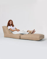 Fotoliu Puf Extensibil, Garden Bean Bag Large, 55x40x40 cm - Maro