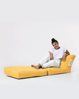 Fotoliu Puf Extensibil, Garden Bean Bag Large, 55x40x40 cm - Galben