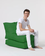Fotoliu Puf Extensibil, Garden Bean Bag Large, 55x40x40 cm - Verde