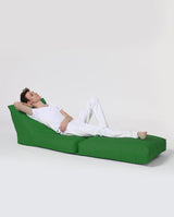 Fotoliu Puf Extensibil, Garden Bean Bag Large, 55x40x40 cm - Verde