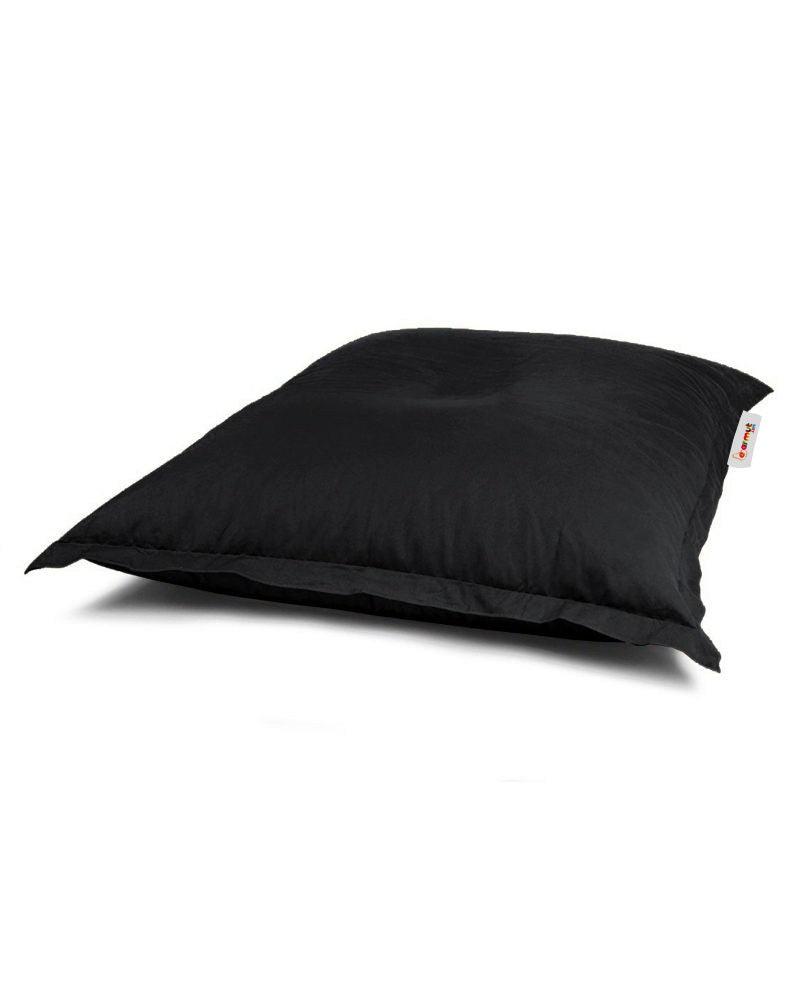 Fotoliu Puf Gradina, Bean Bag, Ferndale, Textil impermeabil, 100x100x20 cm - Negru