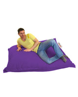 Fotoliu Puf Gradina, Bean Bag, Ferndale, Textil impermeabil, 100x100x20 cm - Violet