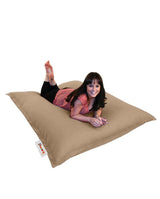 Fotoliu Puf Gradina, Bean Bag, Ferndale, Textil impermeabil, 100x100x20 cm - Maro