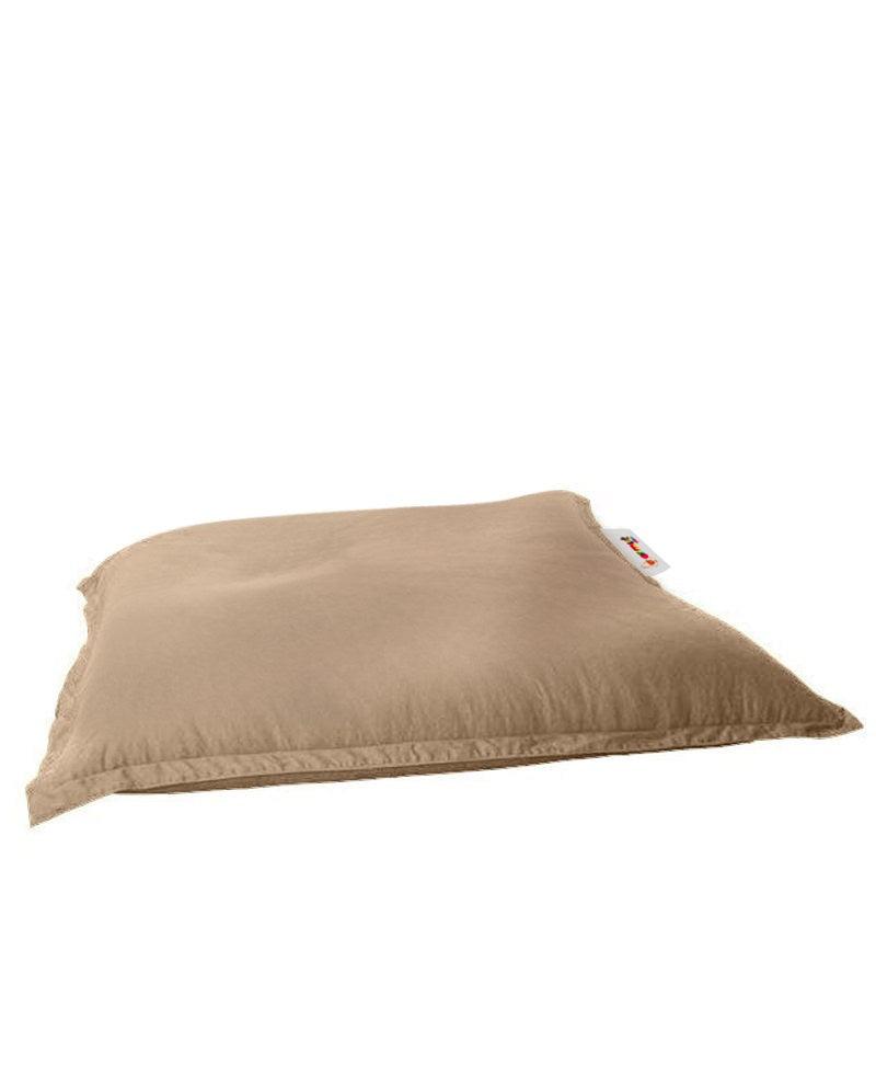 Fotoliu Puf Gradina, Bean Bag, Ferndale, Textil impermeabil, 100x100x20 cm - Maro