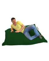 Fotoliu Puf Gradina, Bean Bag, Ferndale, Textil impermeabil, 100x100x20 cm - Verde