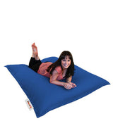 Fotoliu Puf Gradina, Bean Bag, Ferndale, Textil impermeabil, 100x100x20 cm - Albastru