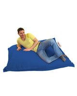 Fotoliu Puf Gradina, Bean Bag, Ferndale, Textil impermeabil, 100x100x20 cm - Albastru