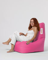 Fotoliu Puf tip Para Gradina, Garden Bean Bag Lounge, 60x90x35 cm - Roz