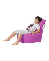 Fotoliu Puf tip Sac pentru Copii, Garden Bean Bag, 70x70x35 cm - Roz