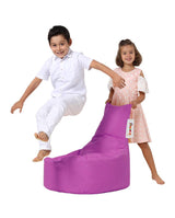 Fotoliu Puf tip Sac pentru Copii, Garden Bean Bag, 70x70x35 cm - Roz