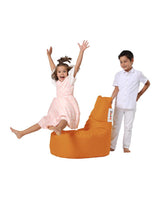 Fotoliu Puf tip Sac pentru Copii, Garden Bean Bag, 70x70x35 cm - portocale