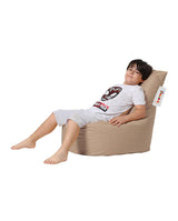 Fotoliu Puf tip Sac pentru Copii, Garden Bean Bag, 70x70x35 cm - Maro
