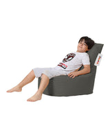 Fotoliu Puf tip Sac pentru Copii, Garden Bean Bag, 70x70x35 cm - Fum