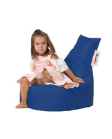 Fotoliu Puf tip Sac pentru Copii, Garden Bean Bag, 70x70x35 cm - Albastru