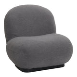 Fotoliu Rosalie, tesatura Teddy Bej, Baza, Neagra, 85x82x77 cm - Fotoliu Rosalie, tesatura Teddy Bej, Baza, Neagra, 85x82x77 cm
