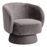 Fotoliu rotativ, gri închis, 78x81x77 cm - Fotoliu rotativ, gri închis, 78x81x77 cm