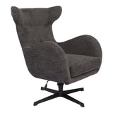 Fotoliu rotativ Zefrina, Tesatura, 77x82x100-107 cm - Fotoliu rotativ Zefrina, Tesatura, 77x82x100-107 cm - 393-000018