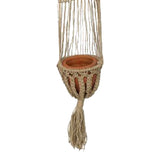 Ghiveci suspendat Aerial iuta, Natural, D23x135 cm