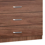 Gioko Comoda cu 5 sertare, nuc, 80x40x100 cm