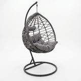 Balansoar Hudson, Metal si PP, 109x119x195 cm - Balansoar Hudson, Metal si PP, 109x119x195 cm