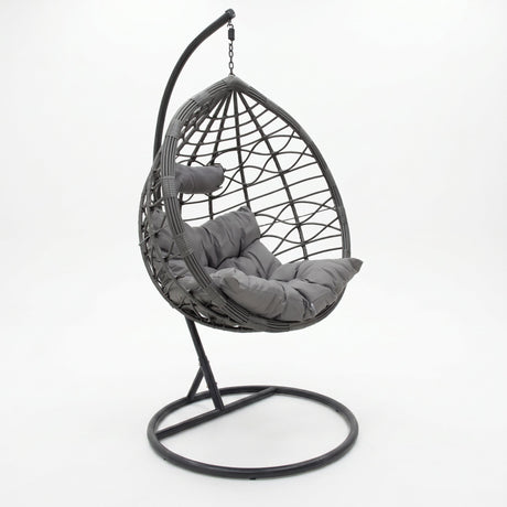 Balansoar Hudson, Metal si PP, 109x119x195 cm