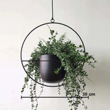 Jardiniere, Negru, 25x25x25 cm