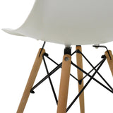 Julita-Balou set de Masa 5 -mdf, Alb, D100x75 cm